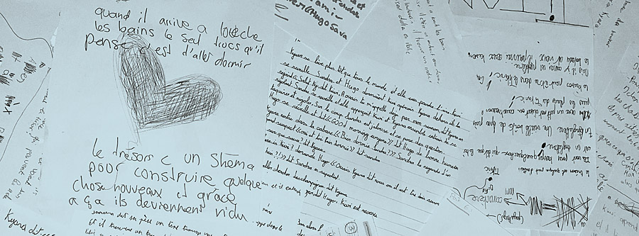 “Quand je pense à toi, je vois de la neige qui n’est pas là” – Students from Leukerbad and Crans-Montana present their collective novels