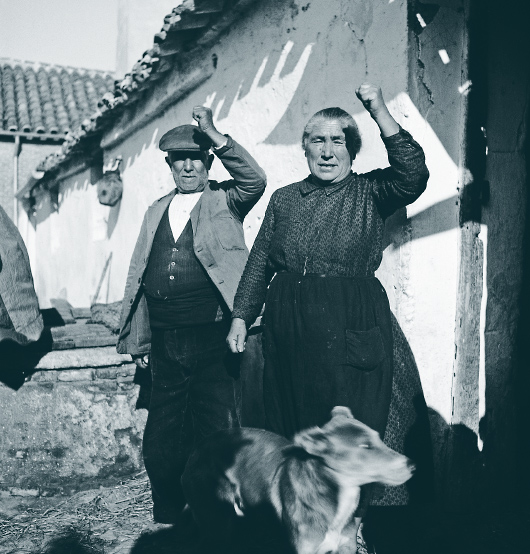 Andalusian farmers before the outbreak of civil war, 1936